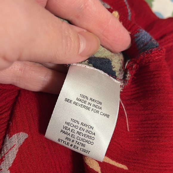 Patrons of Peace floral wrap dress - Picture 11 of 12